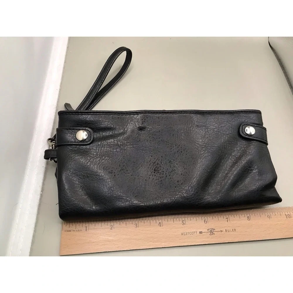 Maurices black wristlet